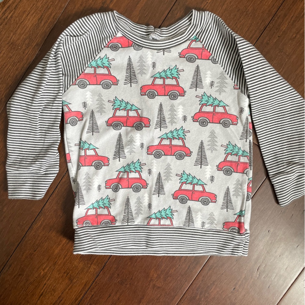 toddler holiday sweatshirt